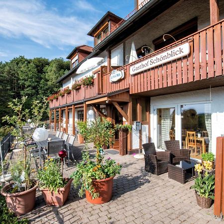 Gasthof Schoenblick Goessweinstein Exteriér fotografie